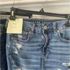 American Eagles Jeans size 4 Jeans Bundle